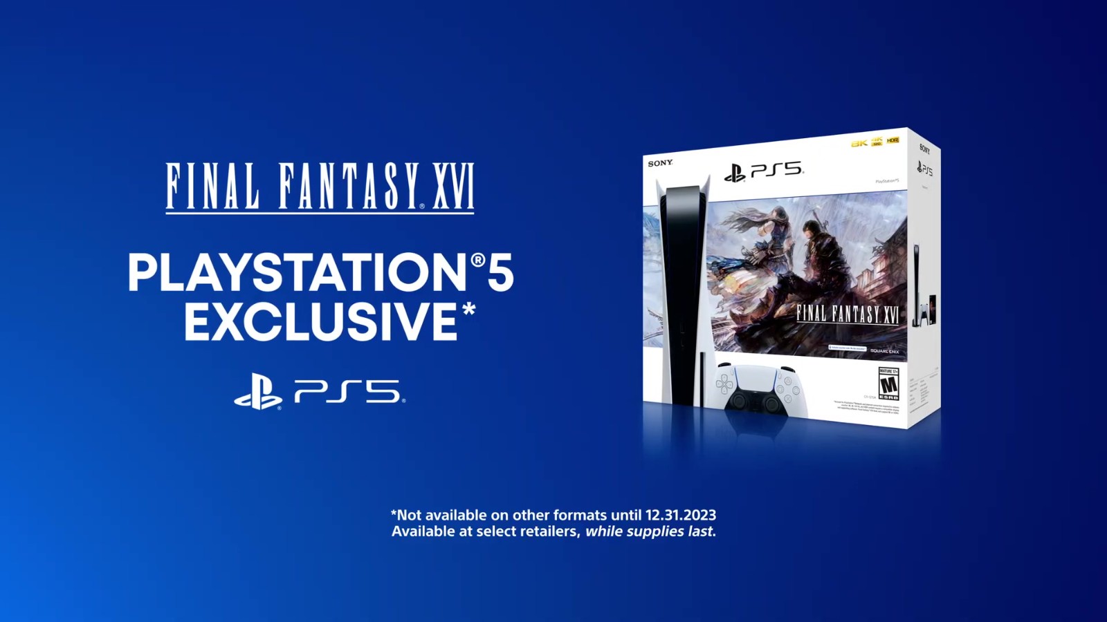 《最终幻想16》全新次世代预告片介绍PS5特性
