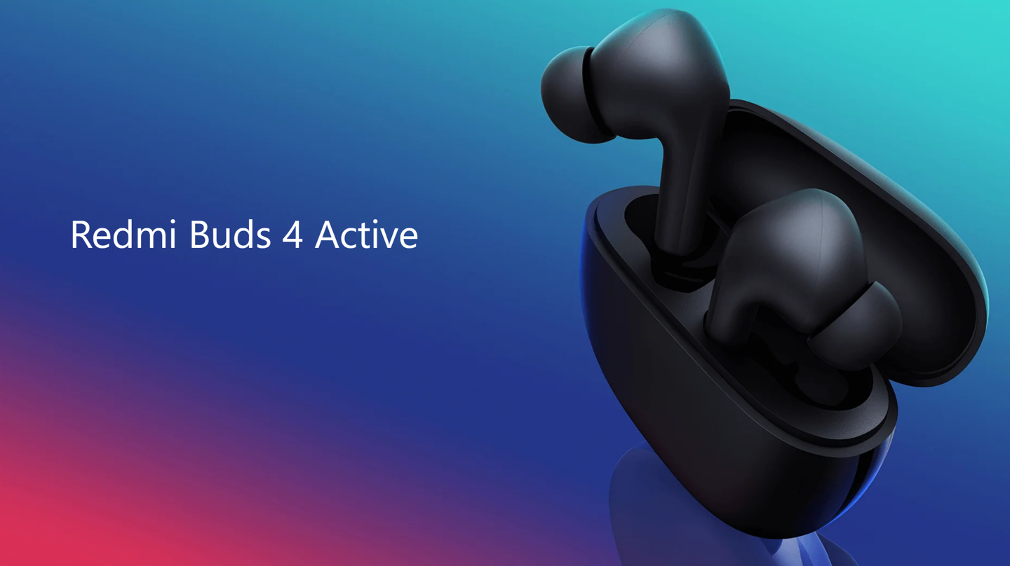 小米海外发售《Redmi Buds 4 Active 耳机》：支持主动降噪