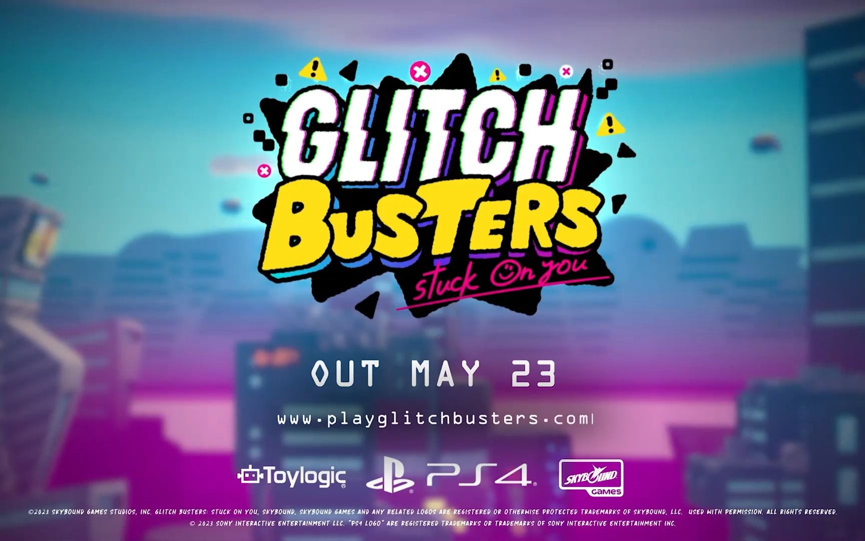 《Glitch Busters：Stuck On You》获得任天堂Switch，PS4和PC发布日期
