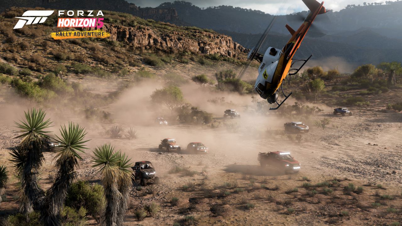 《极限竞速：地平线5》新扩展包Rally Adventure将于3月底开放！