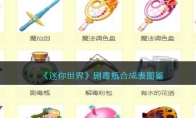 《迷你世界》攻略——剧毒瓶合成表图鉴